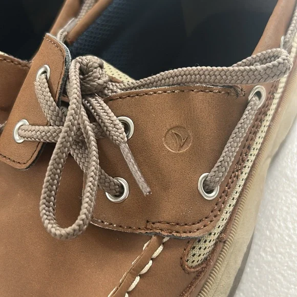 Sperry Leather/Pu Uppers 6M Brown/Beige - Picture 8 of 10